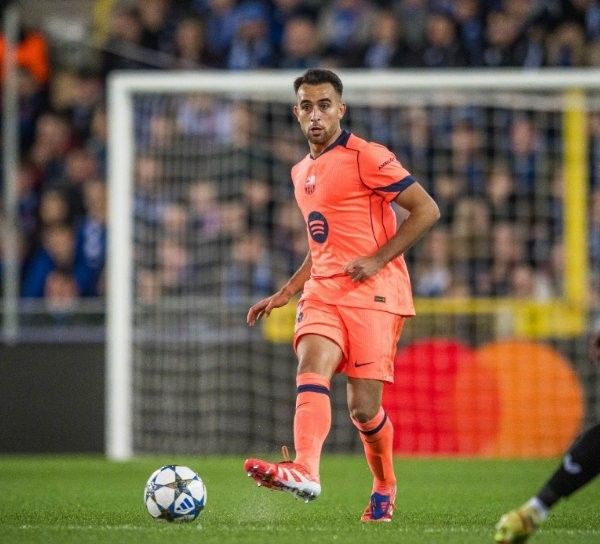 เจ้าหน้าที่บาร์เซโลน่า: เอริค การ์เซีย จมูกหักและจะสวมหน้ากากอนามัย